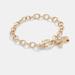 Coach Jewelry | Coach - Bow Pav Chain Link Bracelet | Color: Gold | Size: 7 1/2