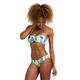 arena Allover Damen Bandeau-Bikini, Schnelltrocknender Zweiteiler aus Recycletem Stretch-Material mit Herausnehmbaren Cups und Bandeau-Bindeband. Modischer & Bequemer Bandeau-Badeanzug