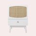 Latitude Run® Regiena Manufactured Wood Nightstand Wood in White | 22.05 H x 15.75 W x 15.75 D in | Wayfair FC5B7E514976414AB27F733E68D35361