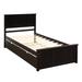 Red Barrel Studio® Bed Wood in Brown | 41.3 H x 42.7 W x 78.98 D in | Wayfair 4CB3AACA54F94BC6A892585E121973AF