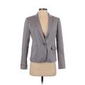 Ann Taylor Blazer Jacket: Gray Jackets & Outerwear - Women's Size 2