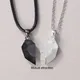 Collier unisexe Simple en forme de cœur pendentif pour Couple chaîne de cou bijoux nouvelle mode