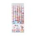 SDJMa Kawaii Cartoon Pressing Gel Pen six-Pack Cute Signature Pen Black Gel Pen Cute School Supplies