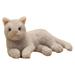 Cartoon Cat Stuffed Toy Plush Pillow Super Soft Cotton Eco-friendly Plush Toy for Baby Hugging Plush Toy Gray