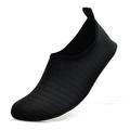 Water Sports Shoes Barefoot Quick-Dry Yoga Socks Slip-on for Men Women(BLACK/MULTIPLE SIZEï¼‰ black 46-47 F116423