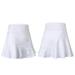 Clearance-Sale Skirts for Women Solid Color Women s Sports Short Skirt Loose Fake Two-piece Quick-drying Running Fitness Culottes Tennis Skirt Skirt Maxi Loose Fit Daily Elegant A-Line Swing Hem Skirt