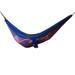 Algoma A41 2924MNB Double Nylon Hammock Navy & Gray