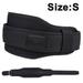 Weight Lifting Belt for Gym Fitness Training - Nylon Padded Double Belt with Lumbar Back Support for Bodybuilding Functional Training Powerlifting Deadlifts Workout & Squats Black S F78427