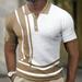 MIARHB Men s Short Sleeve Shirts Golf Shirt Solid Color womens tops Khaki S Leggings Pants Cotton