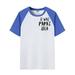 Toddler Girls T-Shirts Kid And Teenager Unisex Top Short Sleeved It Was Papaâ€˜S Idea Fun Print T Shirt For Children 3 To 13 Years Humor Gift For 11-12 Years