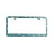 Umitay License Plate Frame Ladies Shiny License Plate Frame Stainless Steel And Accessible License Plate Frame With Faceted Drilled