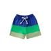 Qtinghua Toddler Baby Boy Shorts Elastic Waist Jogger Shorts Athletic Shorts Cotton Biker Shorts Pants Summer Clothes Blue 0-6 Months