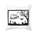 Christmas Decor amlbb Halloween Pillowcase Pumpkin Print Pillowcase Peach Leather Pillowcase Way to Celebrate