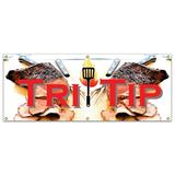 72 TRI TIP BANNER SIGN butcher custom cuts meat usda steaks roasts chops