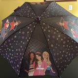 Disney Other | High School Musical Kid Size Umbrella. Black With Hsm Character Images. | Color: Black/Purple | Size: Osg