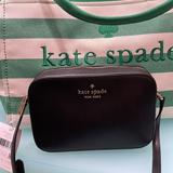Kate Spade Bags | Kate Spade Staci Women’s Crossbody Mini Camera Bag Color: Black Nwt | Color: Black/Gold | Size: Mini Camera