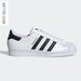 Adidas Shoes | Adidas Men's Superstar Shoes, The Authentic Low Top With The Shell Toe,Size: 5.5 | Color: Black/White | Size: 5.5