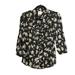 Anthropologie Tops | Anthropologie Hd In Paris Picea Black Toile Blouse | Color: Black/White | Size: 0