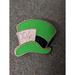 Disney Jewelry | Disney Parks Pin Trading Alice In Wonderland Mad Hatter Hat Green Tea Party | Color: Green | Size: Os