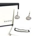 Gucci Jewelry | Luxury Gucci Statkenet Logo Earrings In Fine Sterling Silver | Color: Silver | Size: Os