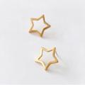 Madewell Jewelry | Madewell Star Earrings | Color: Gold | Size: Os