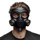 Boland 72281 - Gasmaske, Halloween Maske, Accessoire für Faschingskostüme, Horrormaske für Karneval, Kostümzubehör