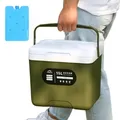 Boîte d'isolation portable pour réfrigérateur incubateur de 15 litres glacière personnelle à