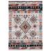 Black/Red 144 x 108 x 0.62 in Area Rug - The Twillery Co.® Loftus Southwestern Area Rug | 144 H x 108 W x 0.62 D in | Wayfair