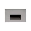 ER3003-ST-Kuzco Lighting-Sonic - 4W LED Outdoor Step Light-3 Inches Tall and 5 Inches Wide-Stainless Steel Finish