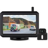 5â€³ TFT-LCD HD Monitor Wireless Backup Camera for Trucks K7Pro Support 2 Cameras with Digital Wireless Signal Waterproof Rear View Camera for Car/SUV/Van/Mini RV/Pickup
