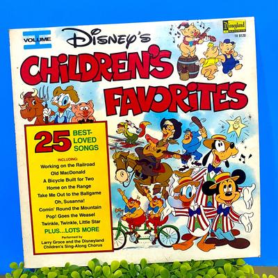 Disney Media | Disney’s Vtg 1979 Children’s Favorites Disneyland Vinyl Record Lp Vol L 25 Songs | Color: Red/Yellow | Size: Approx 12”X12”