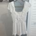 American Eagle Outfitters Dresses | American Eagle White Romper | Color: White | Size: S