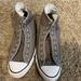 Converse Shoes | Converse Chuck Taylor High Tops. Grey In Color. New. No Laces Men 10/Women 12. | Color: Gray | Size: 10