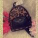 Coach Bags | Coach Leopard Print Mini Backpack Purse | Color: Brown/Tan | Size: Mini Backpack Purse