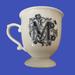 Anthropologie Dining | Anthropologie Missus Monogram Initial M Pedestral Mug | Color: Blue/White | Size: Os