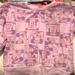 Disney Shirts & Tops | Disney Minnie Mouse Crewneck Girls Size M 7/8 | Color: Pink/Purple | Size: M 7/8