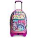 SJ Gang School Trolley Jack - Sj Girl - Removable Trolley Backpack, pink