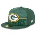 Men's New Era Green Bay Packers 2023 NFL Training Camp 59FIFTY Fitted Hat