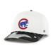 Men's '47 White Chicago Cubs Dark Tropic Hitch Snapback Hat