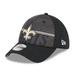 Men's New Era Black Orleans Saints 2023 NFL Training Camp 39THIRTY Flex Fit Hat