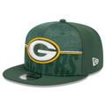 Men's New Era Green Bay Packers 2023 NFL Training Camp 9FIFTY Snapback Hat