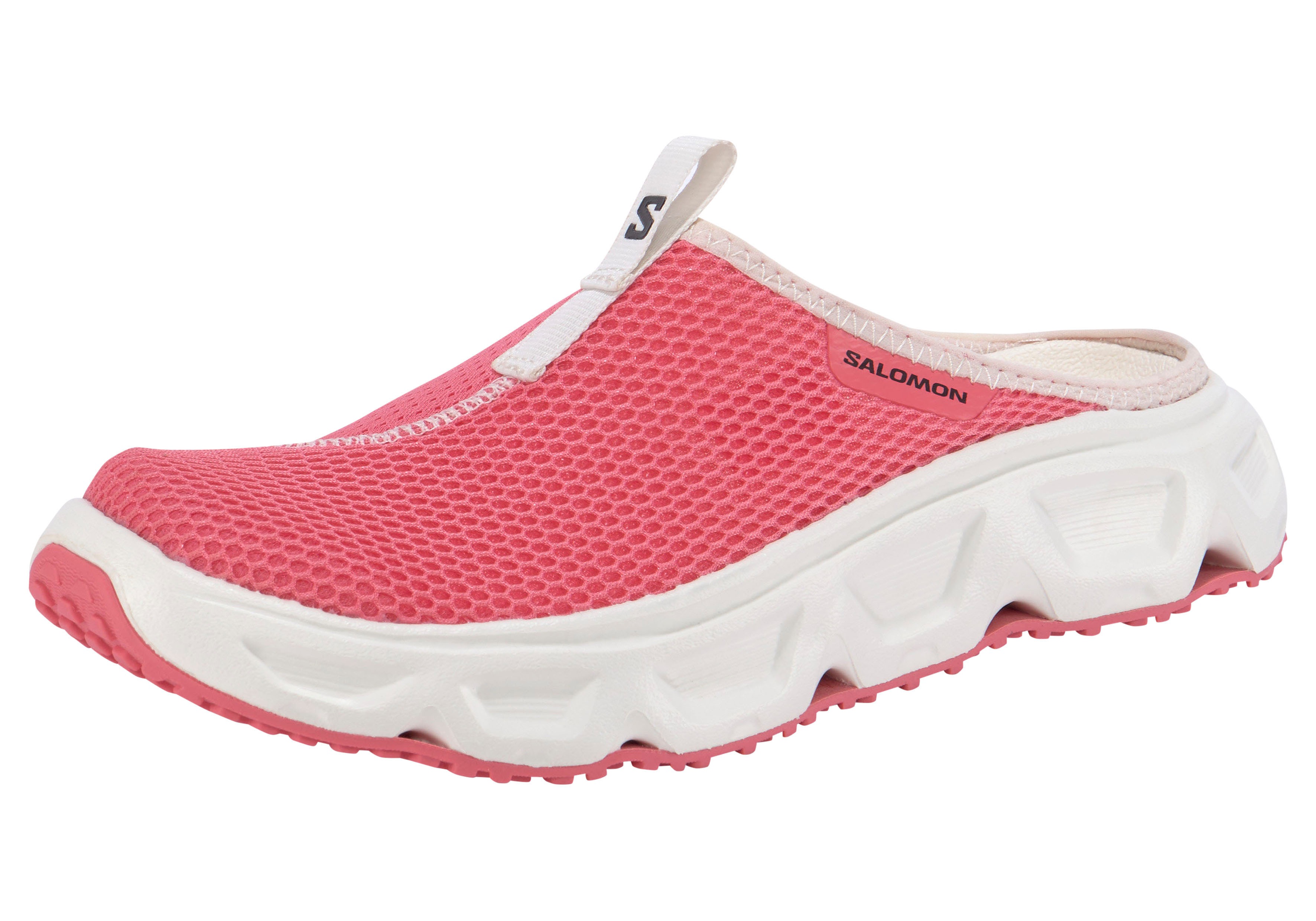 Badesandale SALOMON "REELAX SLIDE 6.0 W", Gr. 40, lila (mauve), Textil, mehrfarbig, Schuhe Image