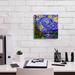 Red Barrel Studio® Starry Night 1 by Howie Green - Wrapped Canvas Print Canvas in Blue/Green/Yellow | 12 H x 12 W x 0.75 D in | Wayfair