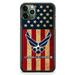 US Air Force USA Flag Military Forces Slim Shockproof Hard Rubber Custom Case Cover For iPhone 11