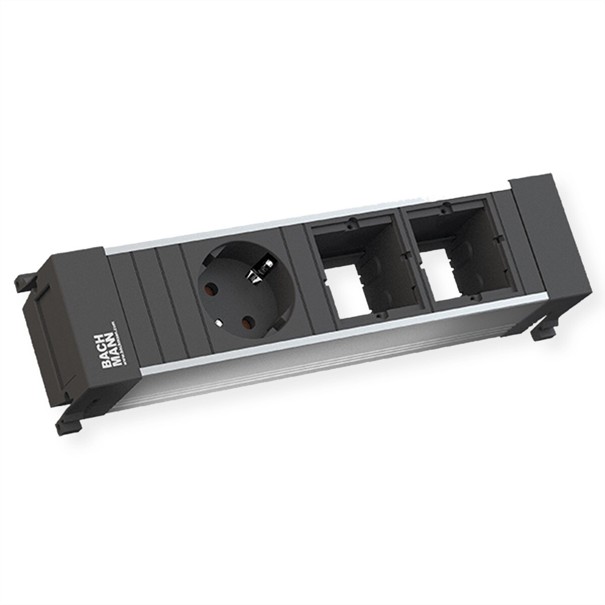 BACHMANN POWER FRAME Small 1x Schutzkontakt 2x ABD Image