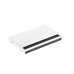 BACHMANN CONI COVER Einbaurahmen, 3fach weiss Image