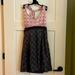 Athleta Dresses | Light Pink / White/ Gray Black Pattern Halter Dress | Color: Gray/Pink | Size: S