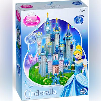 Disney Toys | Disney Cinderella Castle, 3d Model Puzzle Kit | Color: Blue | Size: Osbb