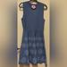 Kate Spade Dresses | Kate Spade, Flowy Fit & Flare Sweater Dress, Blue, Size M | Color: Blue | Size: M