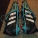 Adidas Shoes | Adidas Predator Absolado Soccer Cleats Blue Black Teal M17628 Men Size 11 | Color: Black/Blue | Size: 11